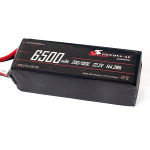 Аккумулятор Speedway Slide PRO 155x48x53mm Li-Po 6500mAh 6S 22.2V 100C Hardcase XT60 SWS-B-65-6-100-XT60