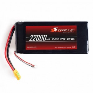 Аккумулятор Speedway Slide Li-Po soft case 6S 22.2v 22000mAh 25C XT90S SWS-B-220-6-25-XT90S