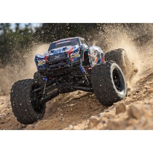 Радиоуправляемый монстр Traxxas X-MAXX BELTED TRUCK  EDITION RTR 1/5 TRA77096-4-BL