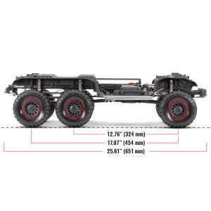 Радиоуправляемая модель трофи Traxxas 1/10 TRX-6 Mercedes-Benz G63 AMG 6x6 TRA88296-4-S