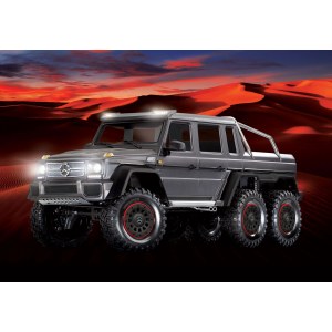 Радиоуправляемая модель трофи Traxxas 1/10 TRX-6 Mercedes-Benz G63 AMG 6x6 TRA88296-4-S