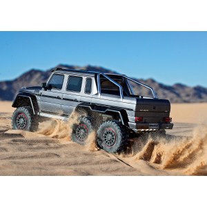 Радиоуправляемая модель трофи Traxxas 1/10 TRX-6 Mercedes-Benz G63 AMG 6x6 TRA88296-4-S