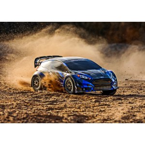 Радиоуправляемая модель Traxxas 1/10 Ford Fiesta ST Rally BL-2S 4X4 RTR TRA74154-4