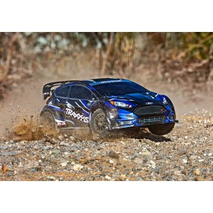 Радиоуправляемая модель Traxxas 1/10 Ford Fiesta ST Rally BL-2S 4X4 RTR TRA74154-4