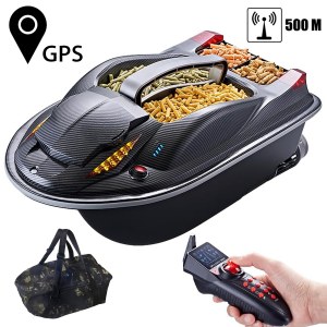 Прикормочный кораблик HJ817, кораблик для рыбалки с GPS - HJ817-BAG