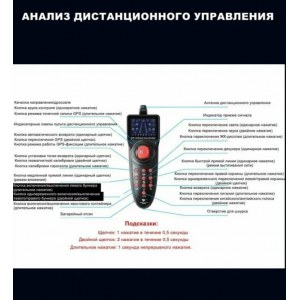 Прикормочный кораблик HJ817-BAG V2 с GPS для рыбалки