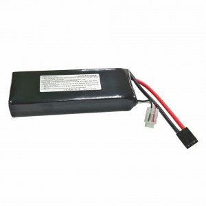 Аккумулятор LiPo B&C - 11.1v 10000мАч 90C (3S, Softcase, разъём TRX) B&C-10000-3S-90-S-TRX