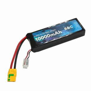 Аккумулятор LiPo B&C - 11.1v 10000мАч 90C (3S, Softcase, разъём XT90S) B&C-10000-3S-90-S-XT90S