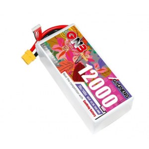 Аккумулятор Li-po Gaoneng GNB 12000mah 6S1P 22.2V 70C 53x80x185mm XT60 GNB120006S70A