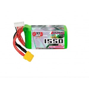 Аккумулятор Li-po Gaoneng GNB 1550mah 6S1P 22.2V 120C 53x35x76mm XT60 GNB15506S120S