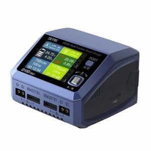 Двухпортовое зарядное устройство SkyRC D100neo (AC/DC: 100W/200W) SK-100199