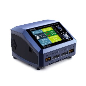 Двухпортовое зарядное устройство SkyRC D100neo (AC/DC: 100W/200W) SK-100199