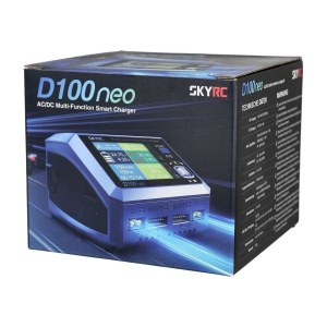 Двухпортовое зарядное устройство SkyRC D100neo (AC/DC: 100W/200W) SK-100199