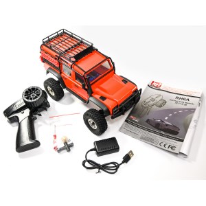 Радиоуправляемый краулер Remo Hobby OFF-ROAD 4WD 2.4G 1/18 RTR RH1893-SL