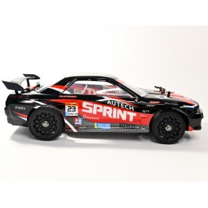 Радиоуправляемая машина для дрифта Remo Hobby RACING & DRIFT (черно-красная) 4WD 2.4G 1/14 RTR RH1411-NB