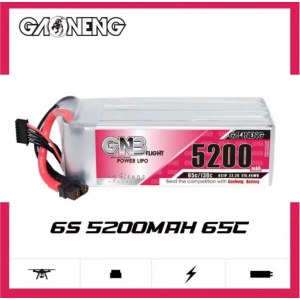 Аккумулятор Li-po Gaoneng GNB 5200mah 6S1P 22.2V 65C 56x44x142mm XT60 GNB52006S65A