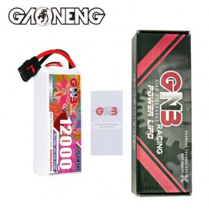Аккумулятор Li-po Gaoneng GNB 12000mah 4S1P 14.8V 70C 37x80x183mm GNB120004S70A