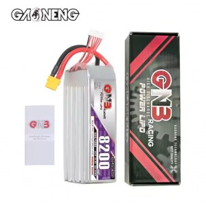 Аккумулятор Li-po GNB 8200mah 6S1P 22.8V HV 65C 68x44x141mm XT60 GNB82006S65AHV