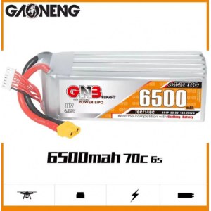 Аккумулятор Li-po Gaoneng GNB 6500mah 6S1P 22.8V HV 70C 52x44x141mm XT60 GNB65006S70AHV