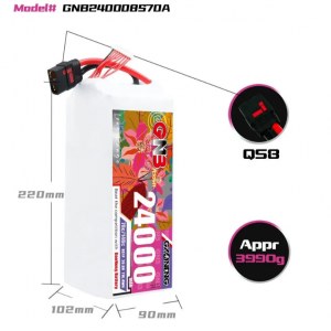 Аккумулятор Li-po Gaoneng GNB 24000mah 8S1P 29.6V 70C 102x90x220mm GNB240008S70A