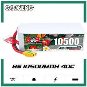 Аккумулятор Li-po Gaoneng GNB 10500mah 8S1P 29.6V 40C 87x55x183mm GNB105008S40A