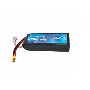 Аккумулятор Li-po B&C 10000 MAH 14.8V (4s) 90C, XT60, Soft case B&C-10000-4S-90-S-XT60