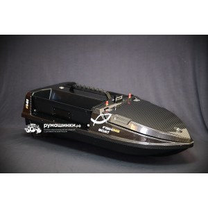 Прикормочный кораблик для рыбалки CARPBOAT X + XR500 GPS + XPilot с эхолотом FishFinder 750 DUO