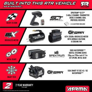 Радиоуправляемая трагги Arrma Kraton 6S EXB 1/8 4WD RTR ARA8708V6T1