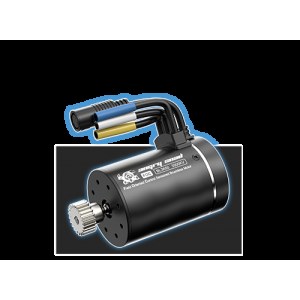 MJX Hyper Go H12Y+ (желтый) FOC Brushless 4WD 2.4G LED 1/12 RTR