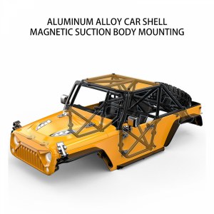 MJX Hyper Go H12Y+ (желтый) FOC Brushless 4WD 2.4G LED 1/12 RTR