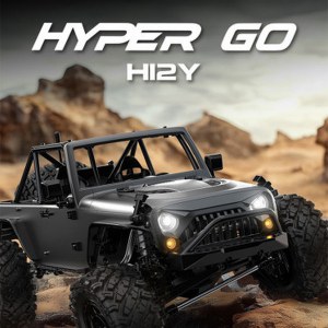 MJX Hyper Go H12Y (серый) Brushless 4WD 2.4G LED 1/12 RTR