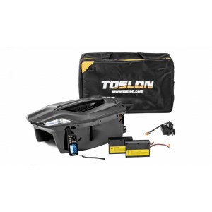 КОРАБЛИК ДЛЯ ПРИКОРМКИ CARPBOAT TOSLON XBOAT 750 CARBON С GPS АВТОПИЛОТОМ XR310 с Эхолотом TF520