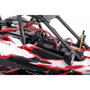 Радиоуправляемая багги 1/6 ROFUN EQ6 2200KV/160A RED 2WD RTR
