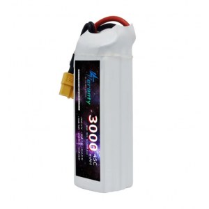 Аккумулятор LiPo Teranty 3000 мАч 45C 14.8V XT60 TER-3000-45-4S