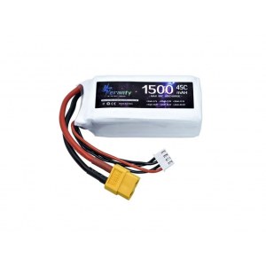 Аккумулятор LiPo Teranty 1500мАч 45C 14.8V 4S XT60 TER-1500-45-4S