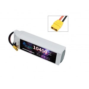Аккумулятор LiPo Teranty 10400мАч 4S 60C 14.8V XT90 TER-10400-60-4S