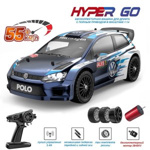 Радиоуправляемая модель MJX Hyper Go VW POLO 4WD 1:14 - MJX-14304