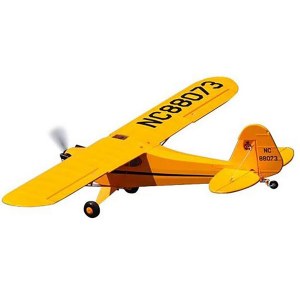 Радиоуправляемый самолет Top RC J3 1400mm Yellow RTF - TOP067C