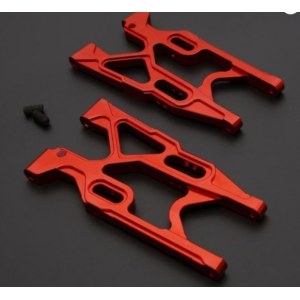 Rofun Рычаг задний нижний, металл, красный, комплект (LT, Losi, Dtt)