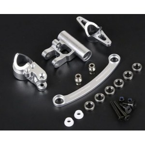 Rofun Рулевая рейка в сборе, серебристый, металл ЧПУ (LT, Losi, Dtt)