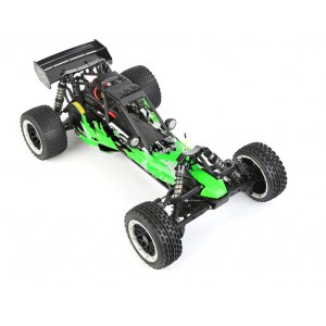 Радиоуправляемая модель багги ROFUN E-BAHA 5B V2 GREEN 2WD