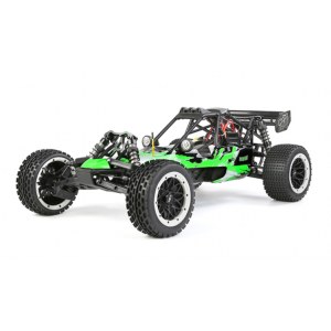 Радиоуправляемая модель багги ROFUN E-BAHA 5B V2 GREEN 2WD