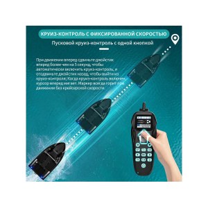 Радиоуправляемый катер для рыбалки Flytec V803 GPS 2.4G RTR Flytec-V803GPS