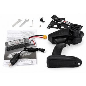 Радиоуправляемый катер Black Extreme 48 см, 55 км/ч Brushless — HJ816PRO-CARBON-BLACK