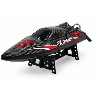 Радиоуправляемый катер Black Extreme 48 см, 55 км/ч Brushless — HJ816PRO-CARBON-BLACK