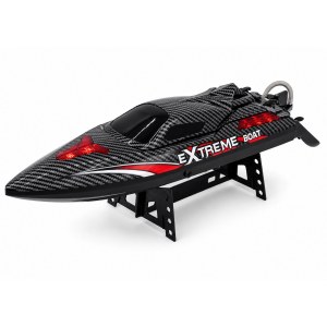 Радиоуправляемый катер Black Extreme 48 см, 55 км/ч Brushless — HJ816PRO-CARBON-BLACK