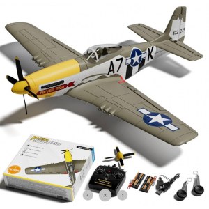Радиоуправляемый самолет VolantexRC P-51 Mustang Brushless 500 мм RTF TW768-2-RTF