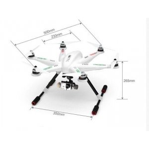 Гексакоптер Tali H500 FPV RTF (DEVO-F12E, 3D gimble, iLook+ camera)