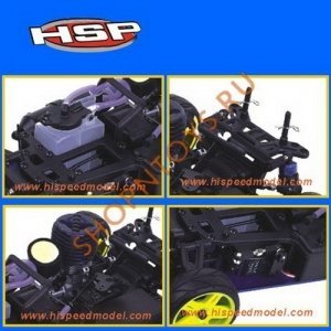 HSP Nitro Car XSTR POWER 4WD 1:10 