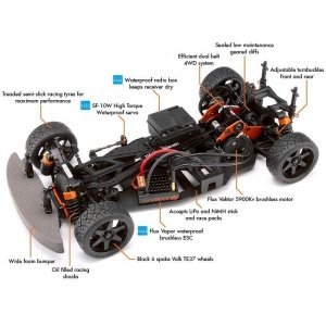 HPI Sprint 2 Flux RTR  2,4GHz (Chevrolet Camaro)